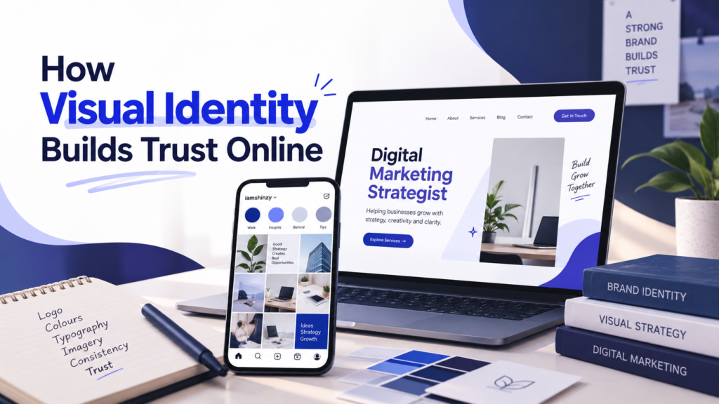 visual identity build trust online